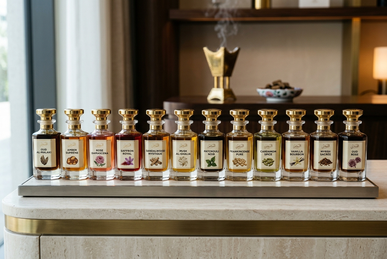 زيوت عطرية مختارة